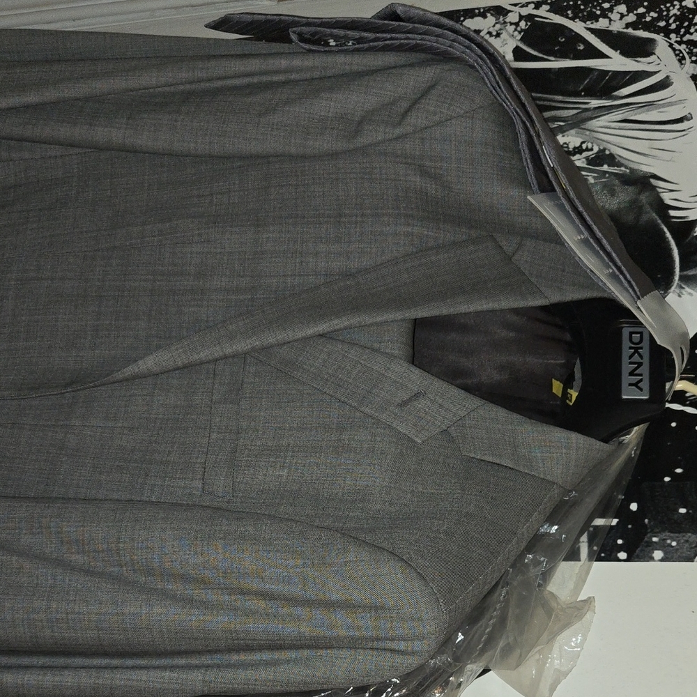 DKNY Men's Charcoal Blazer